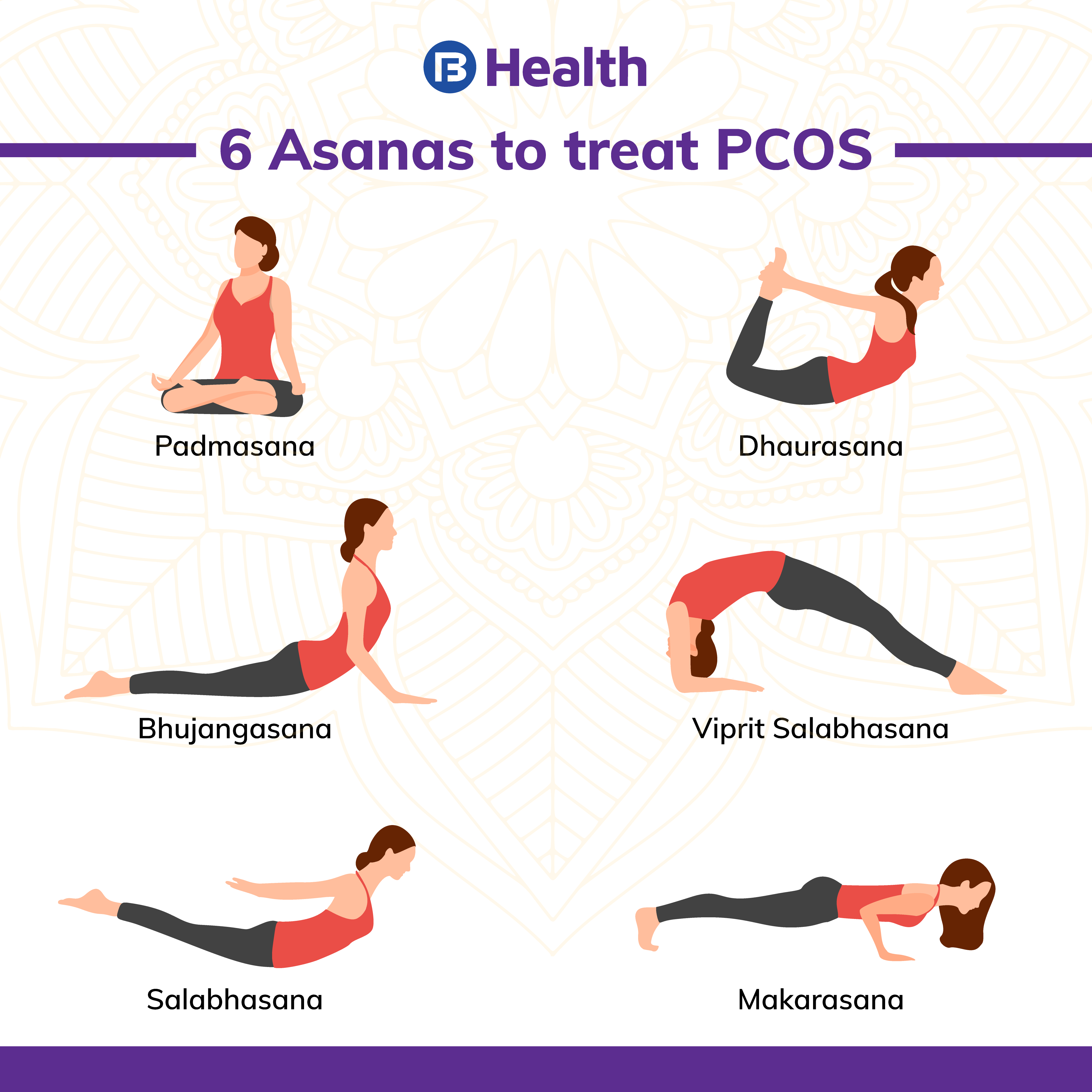 yoga poses to cure pcos