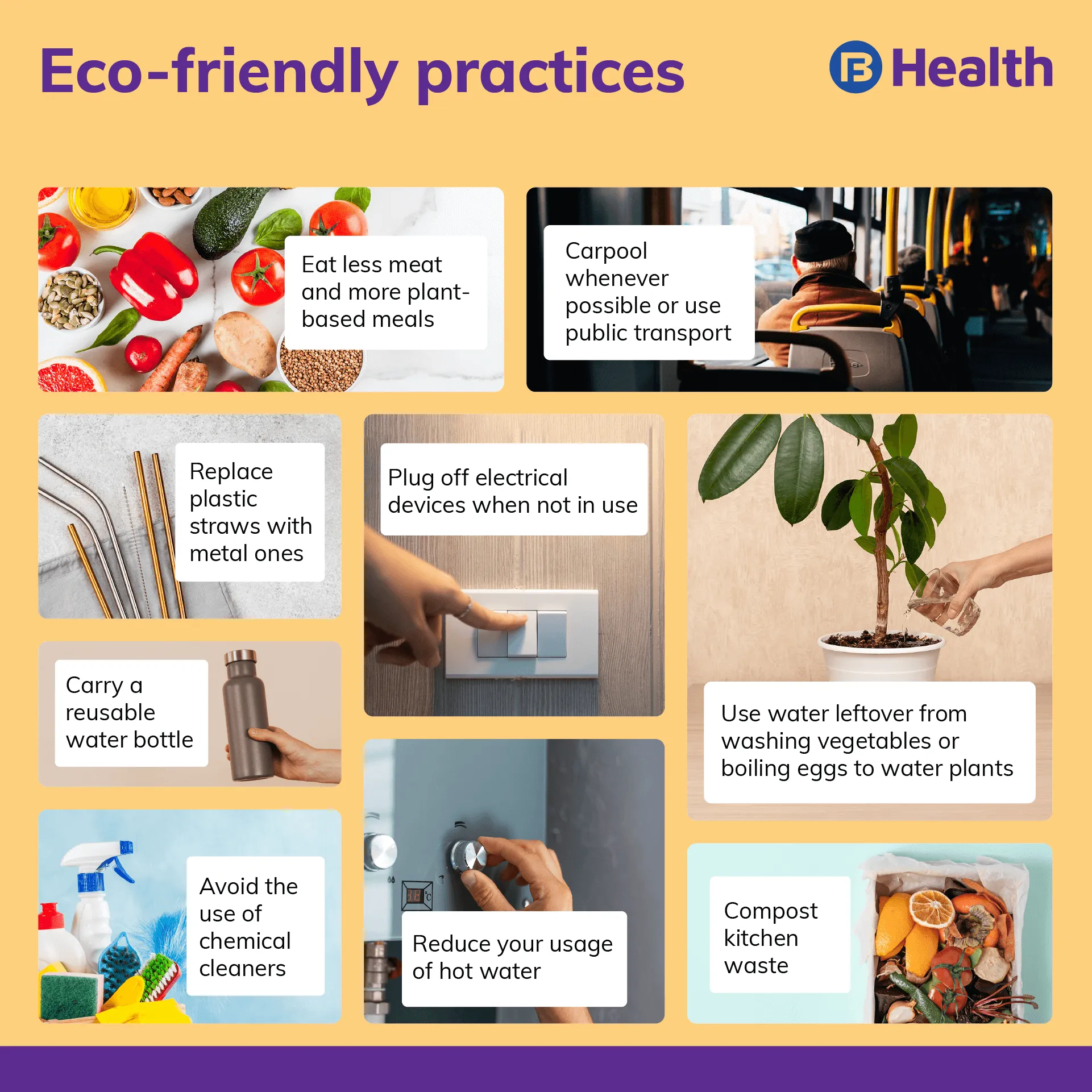 Healthy environment practices