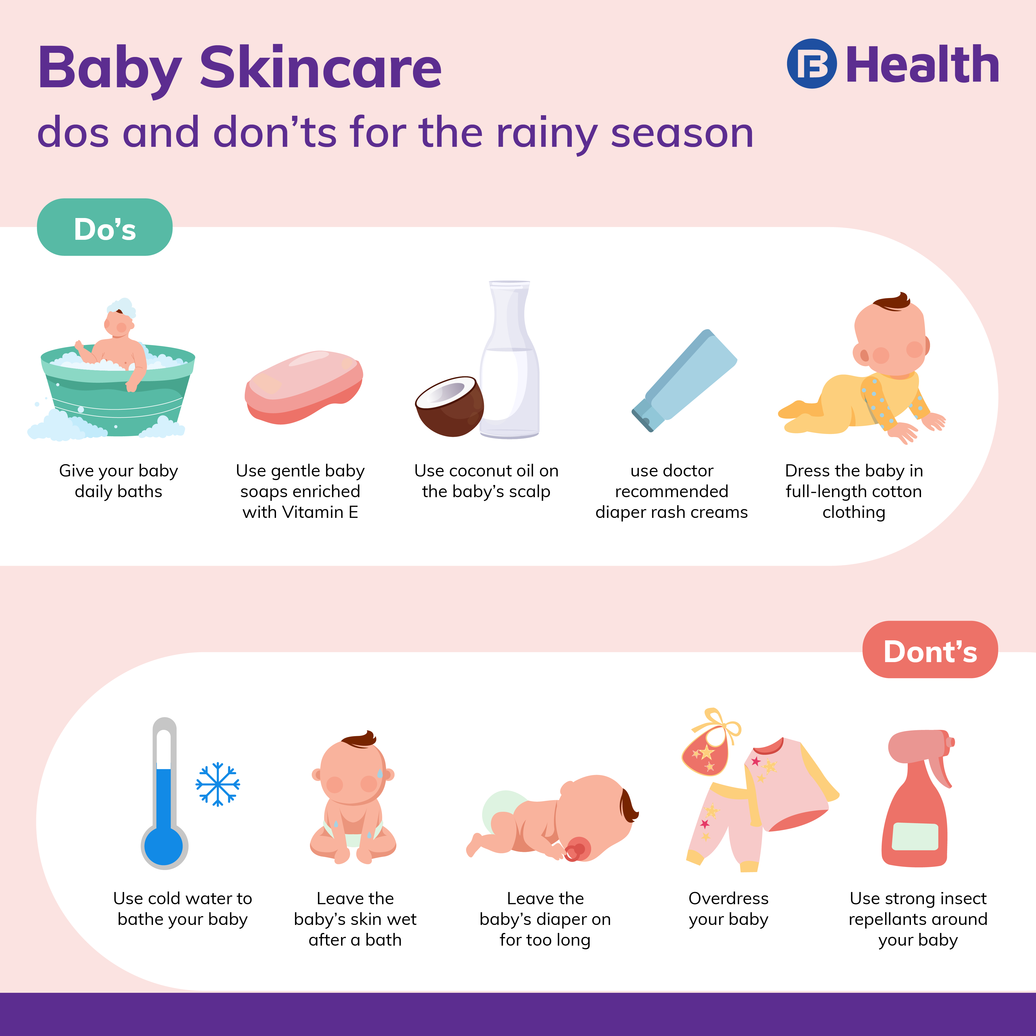 Baby Skincare Tips During Monsoons: A Guide For Every Mother