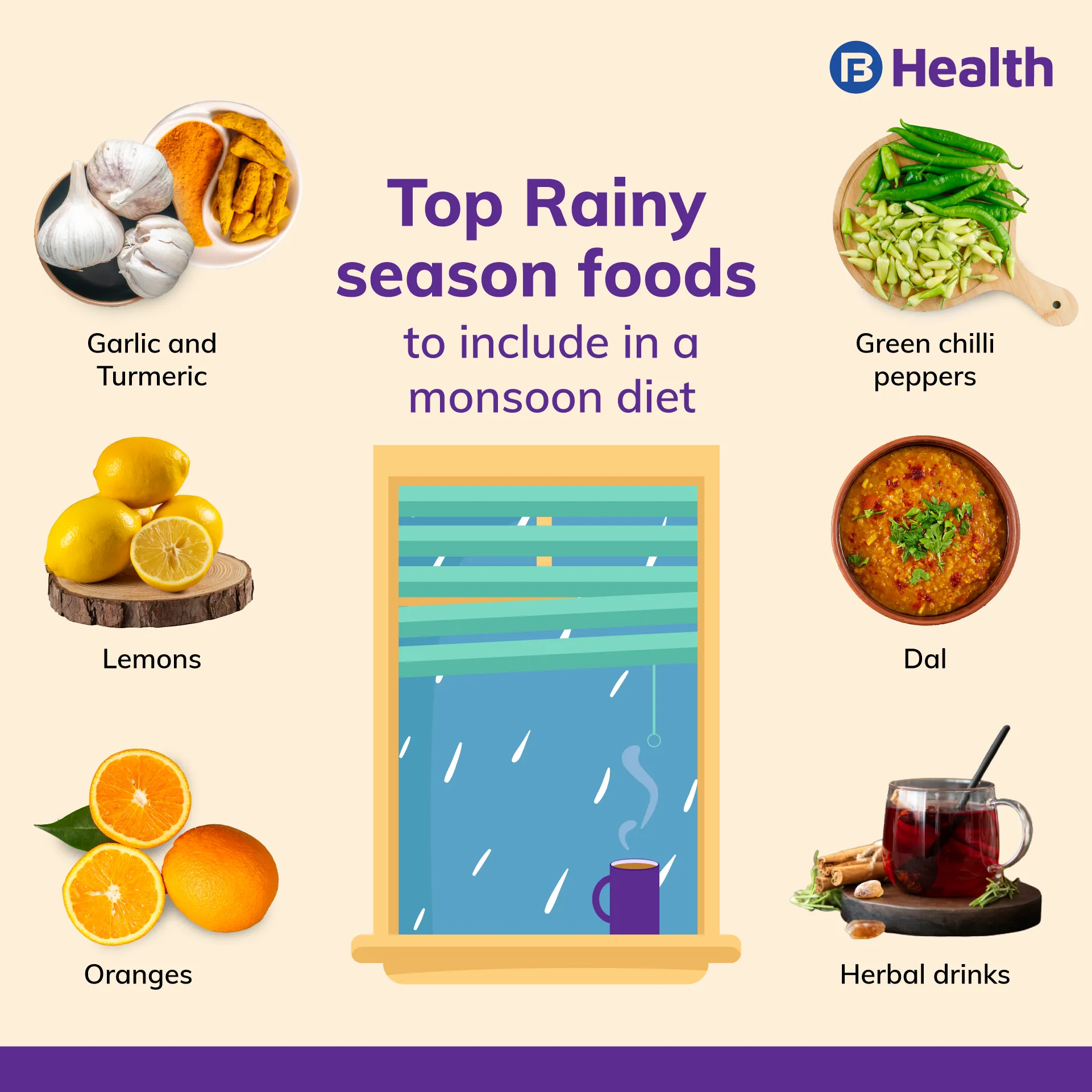 rainy season foods