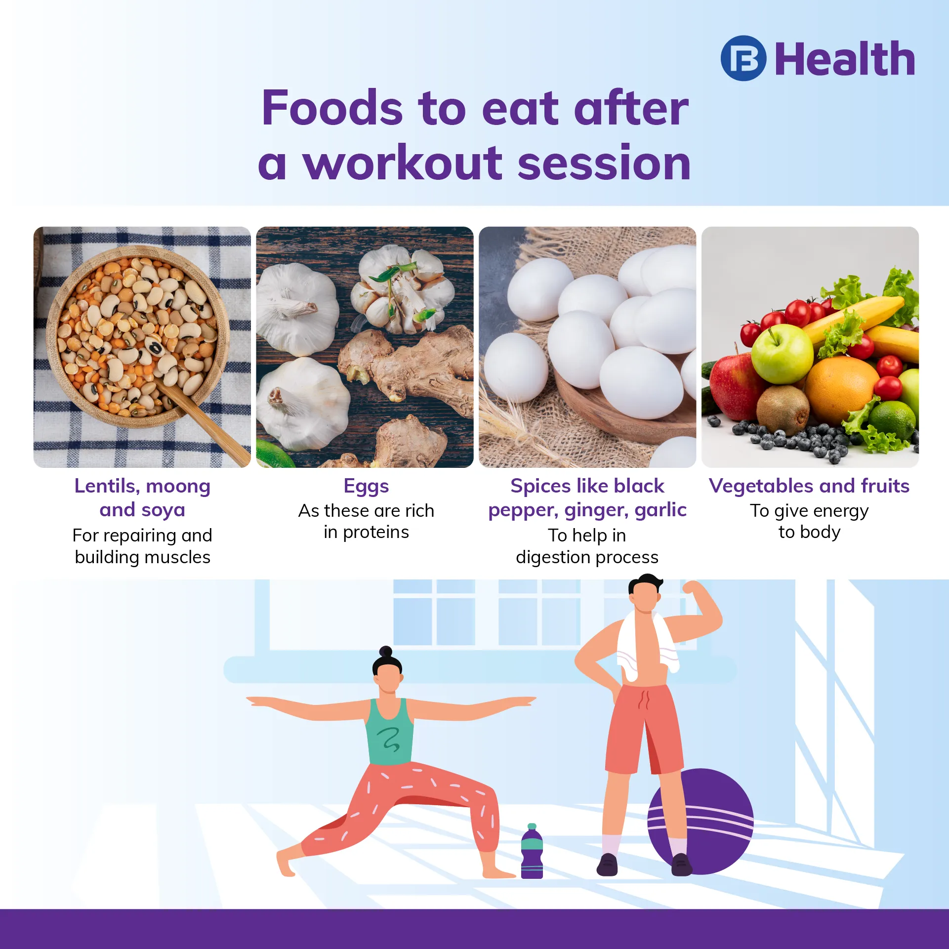 foods to eat after workout