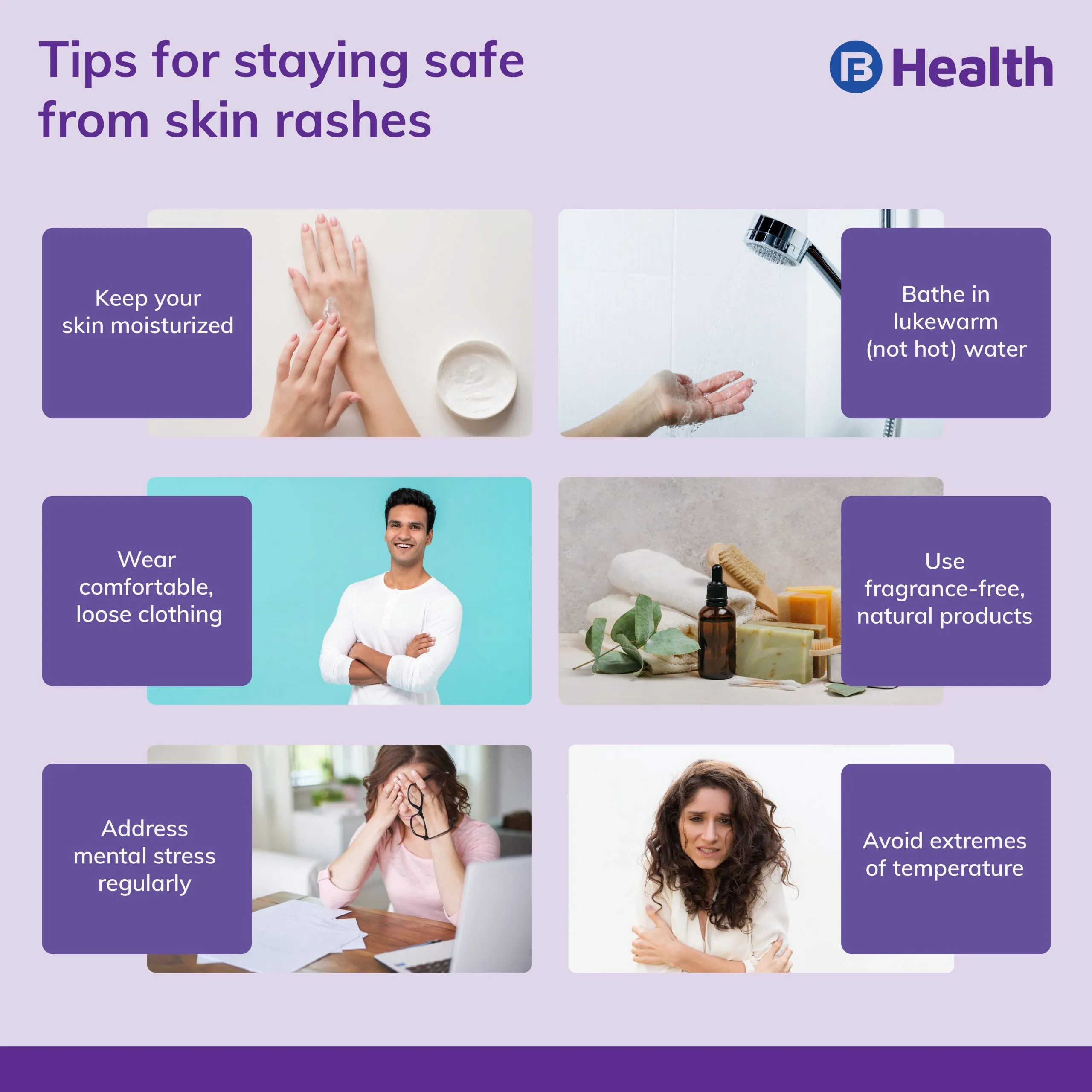 tips for skin rash