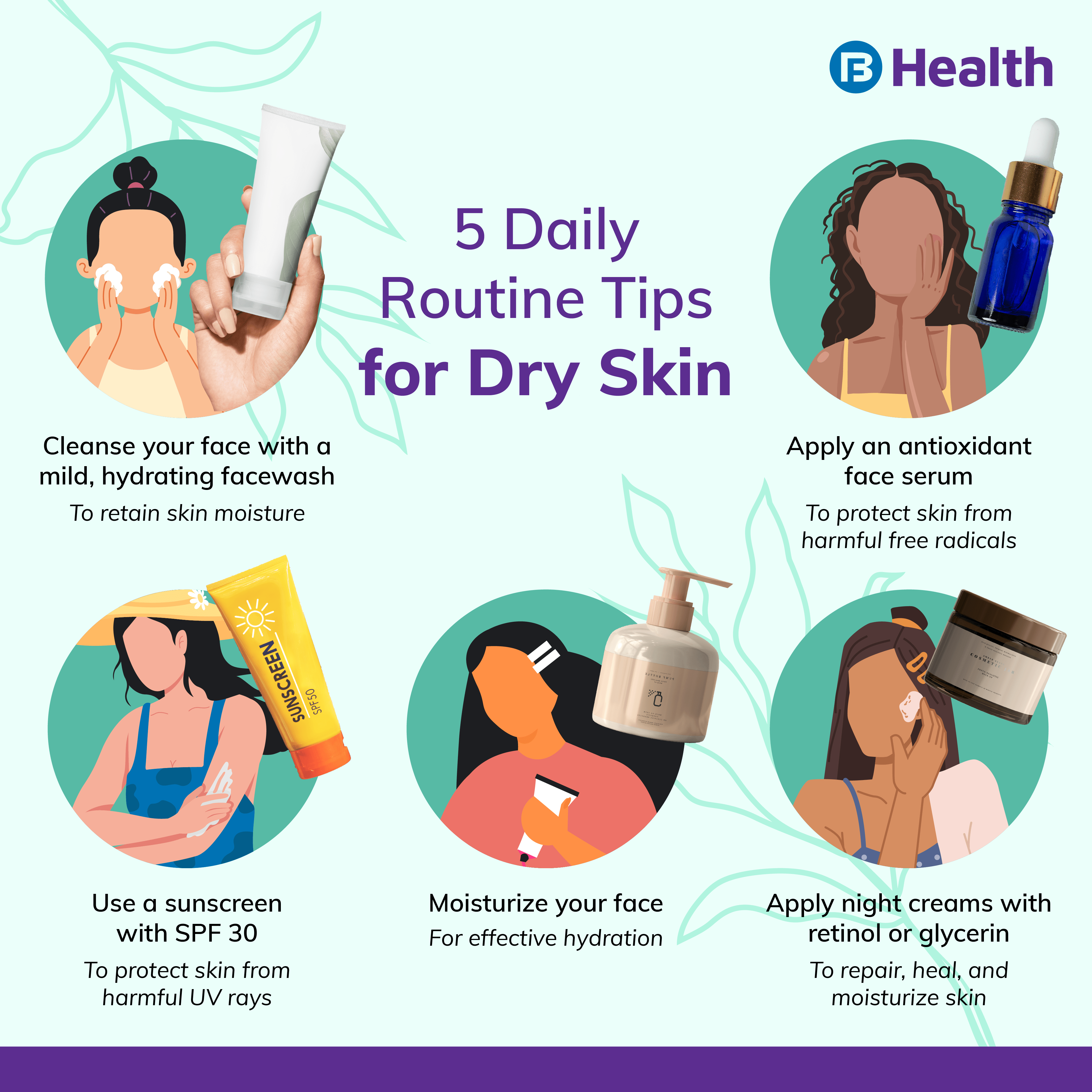 5 Daily Tips for Dry Skin | Bajaj Finserv Health