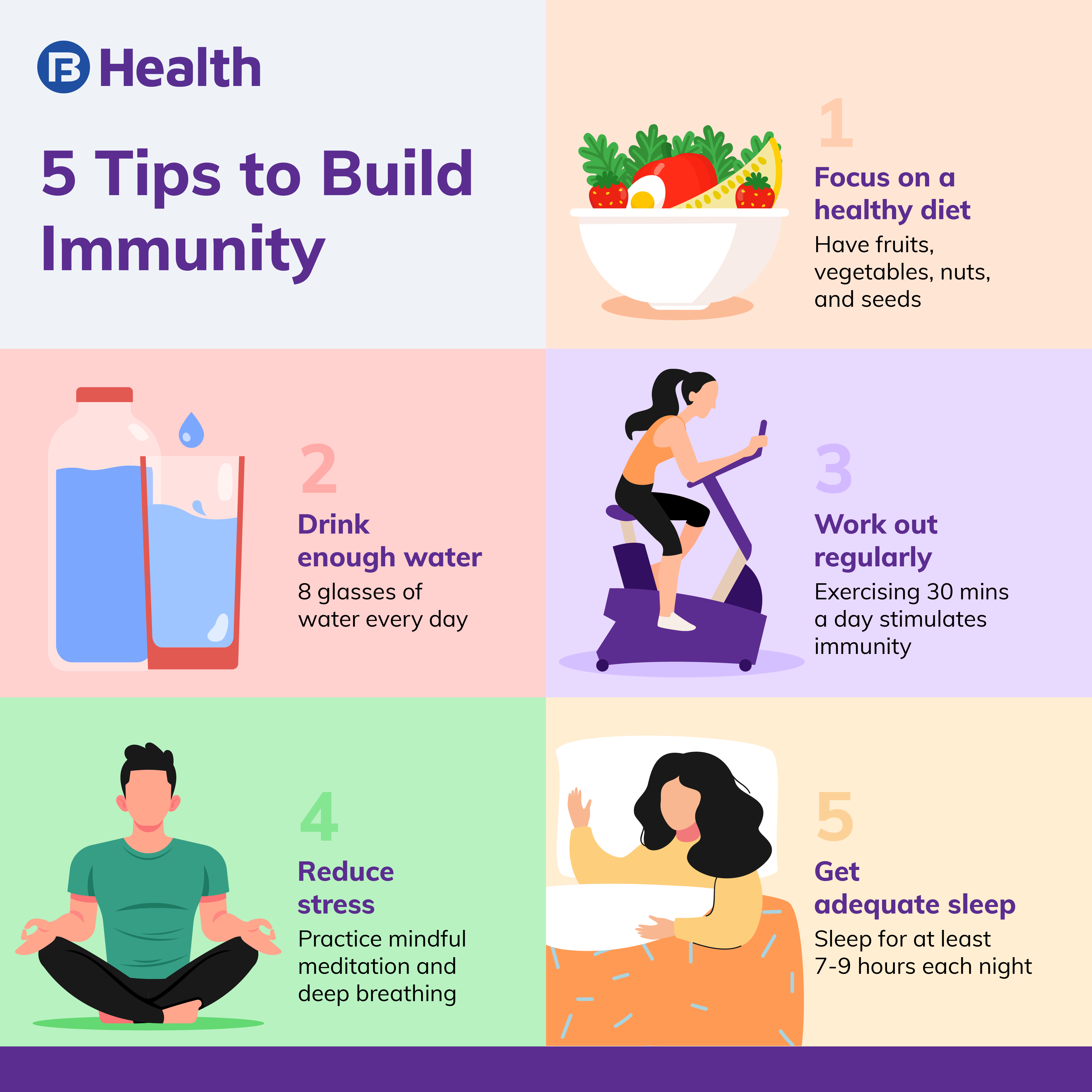 Tips to build immunity