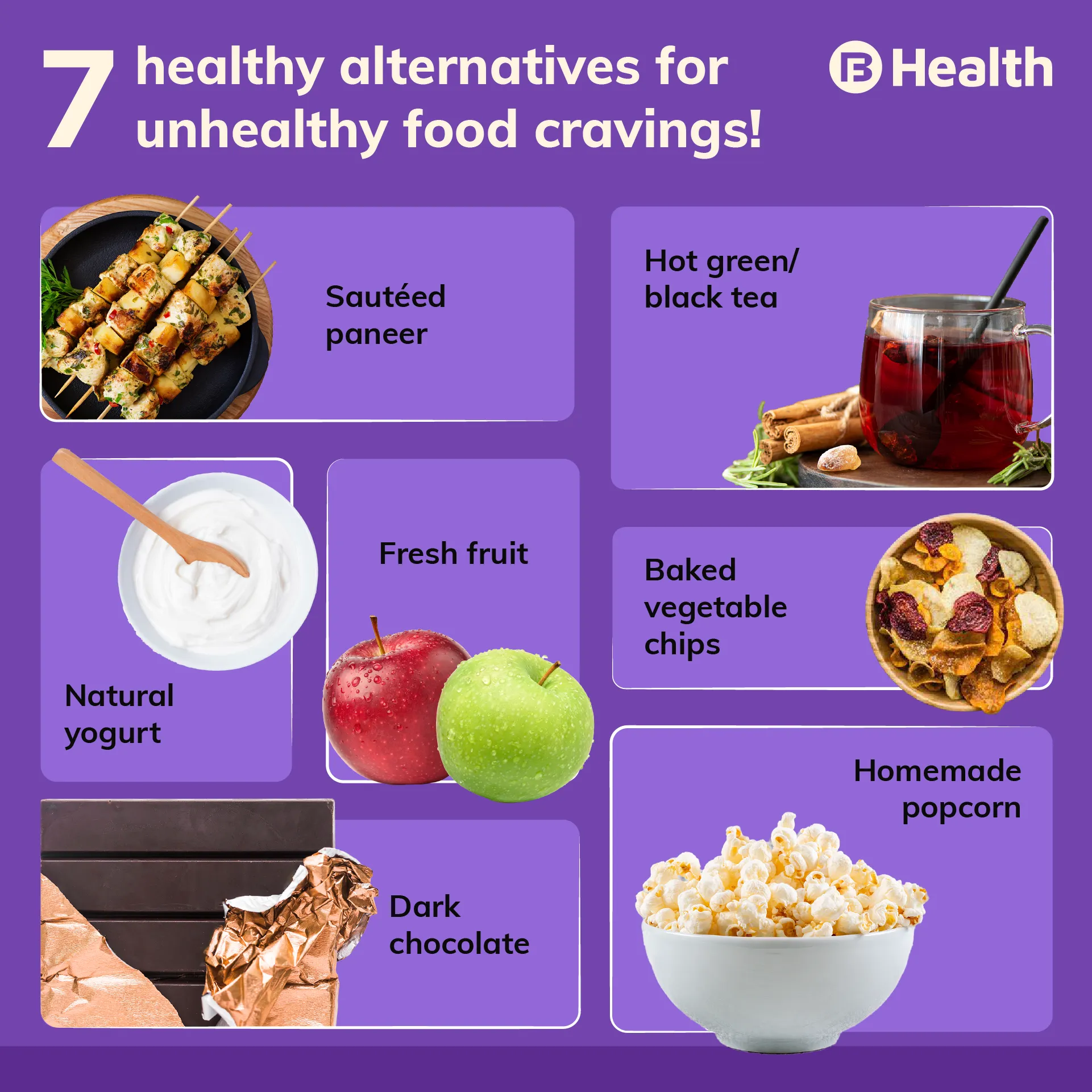health alternate to food cravings