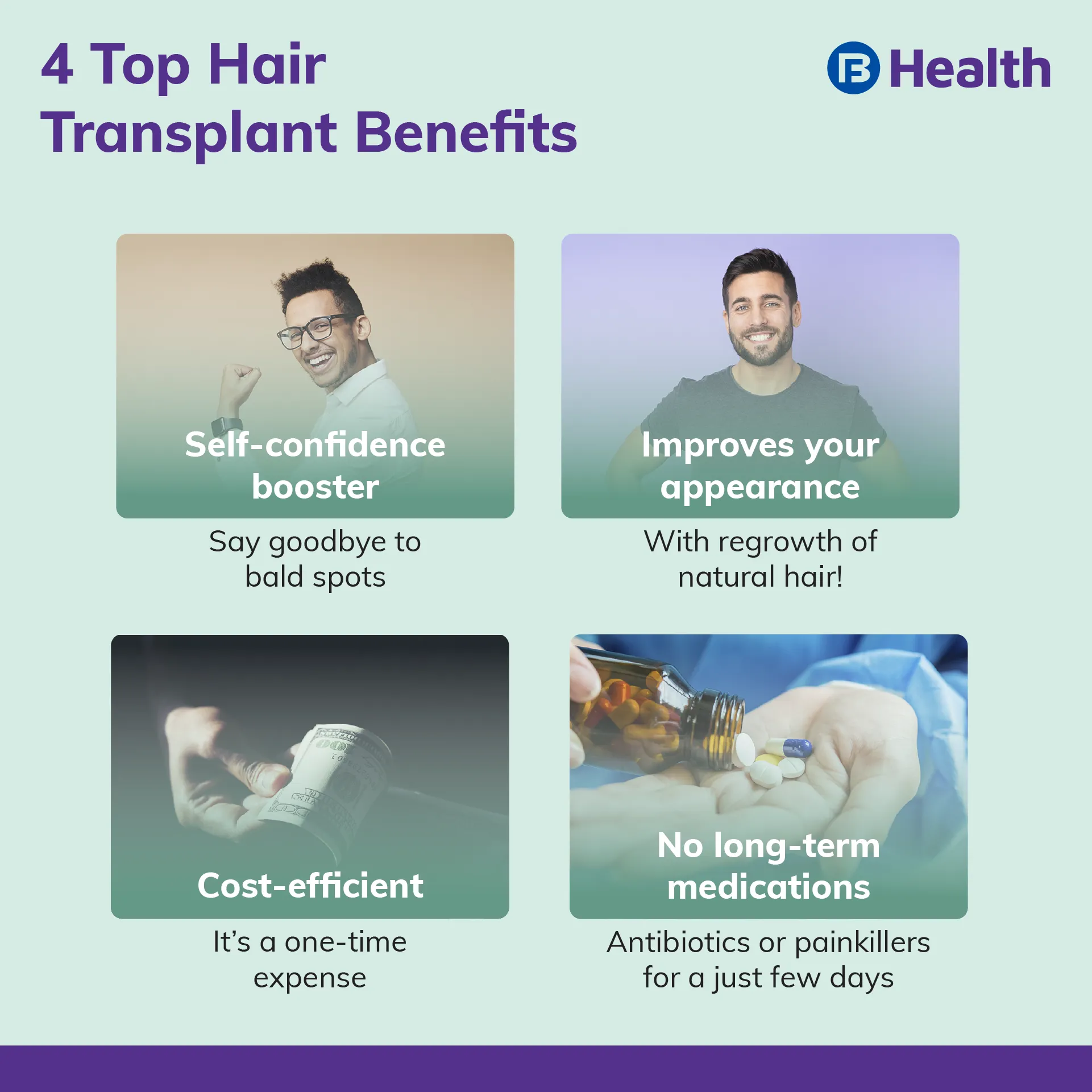 hair transplant benefits