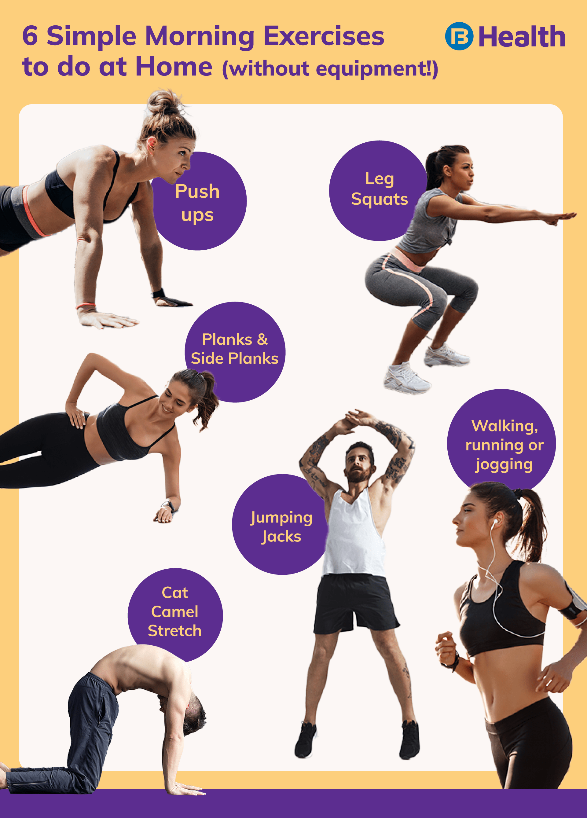 home exercises without equipment