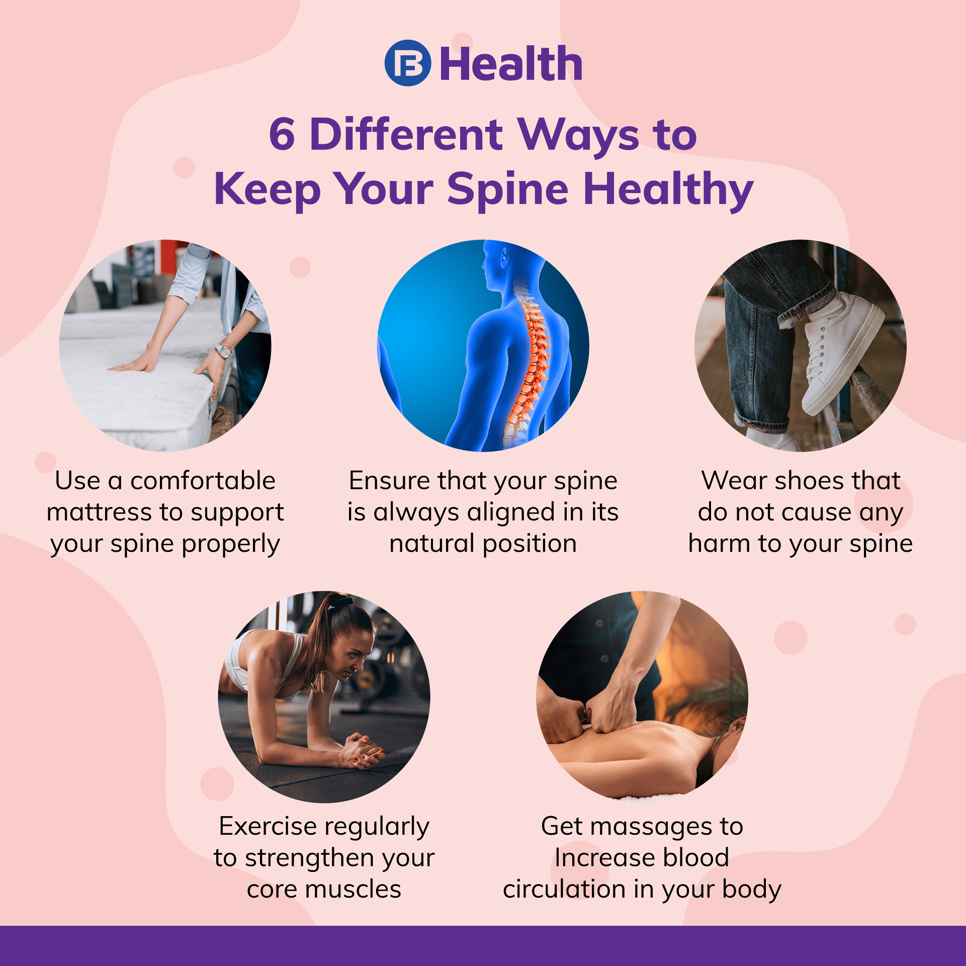tips for healthy spine