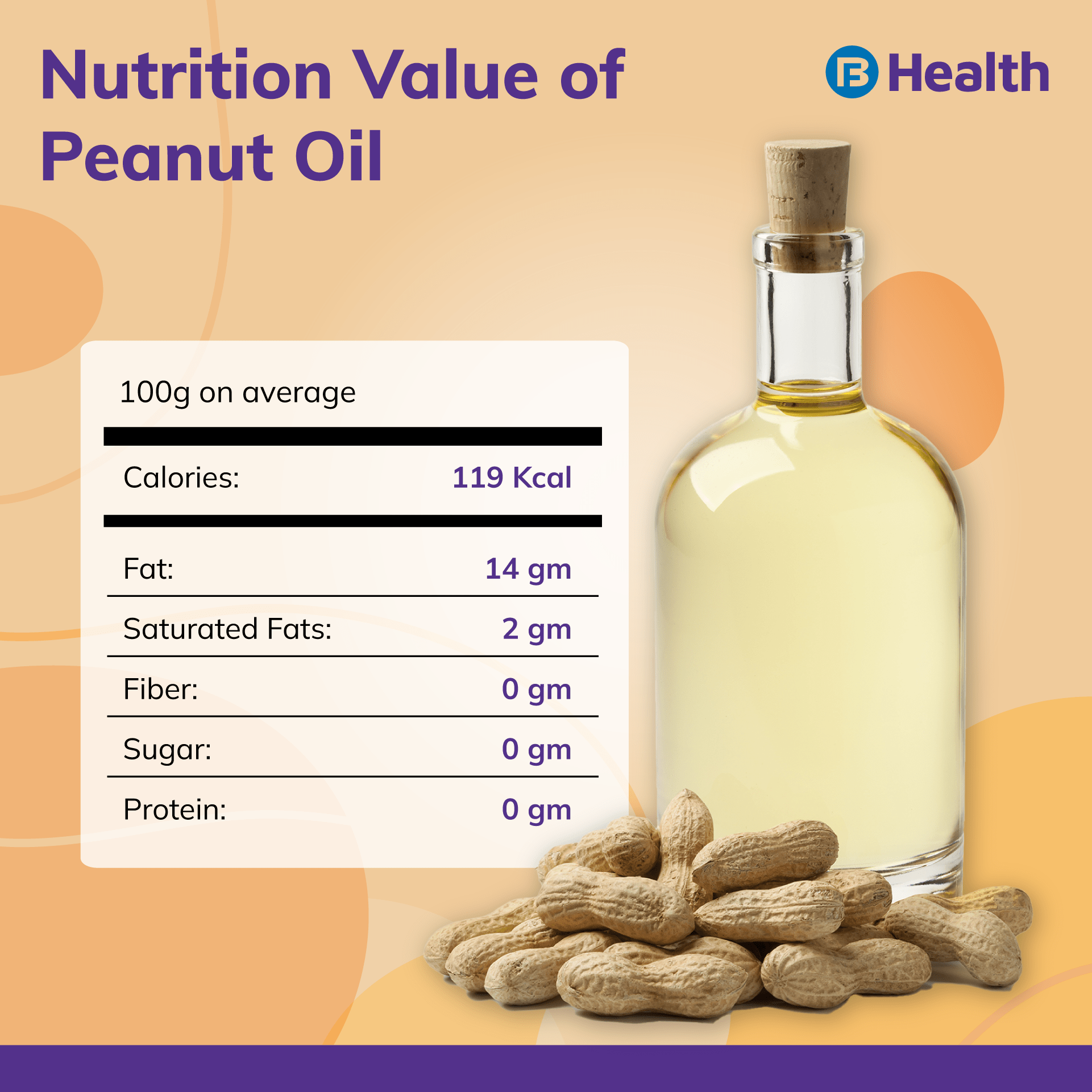 Peanut oil benefits and side effects