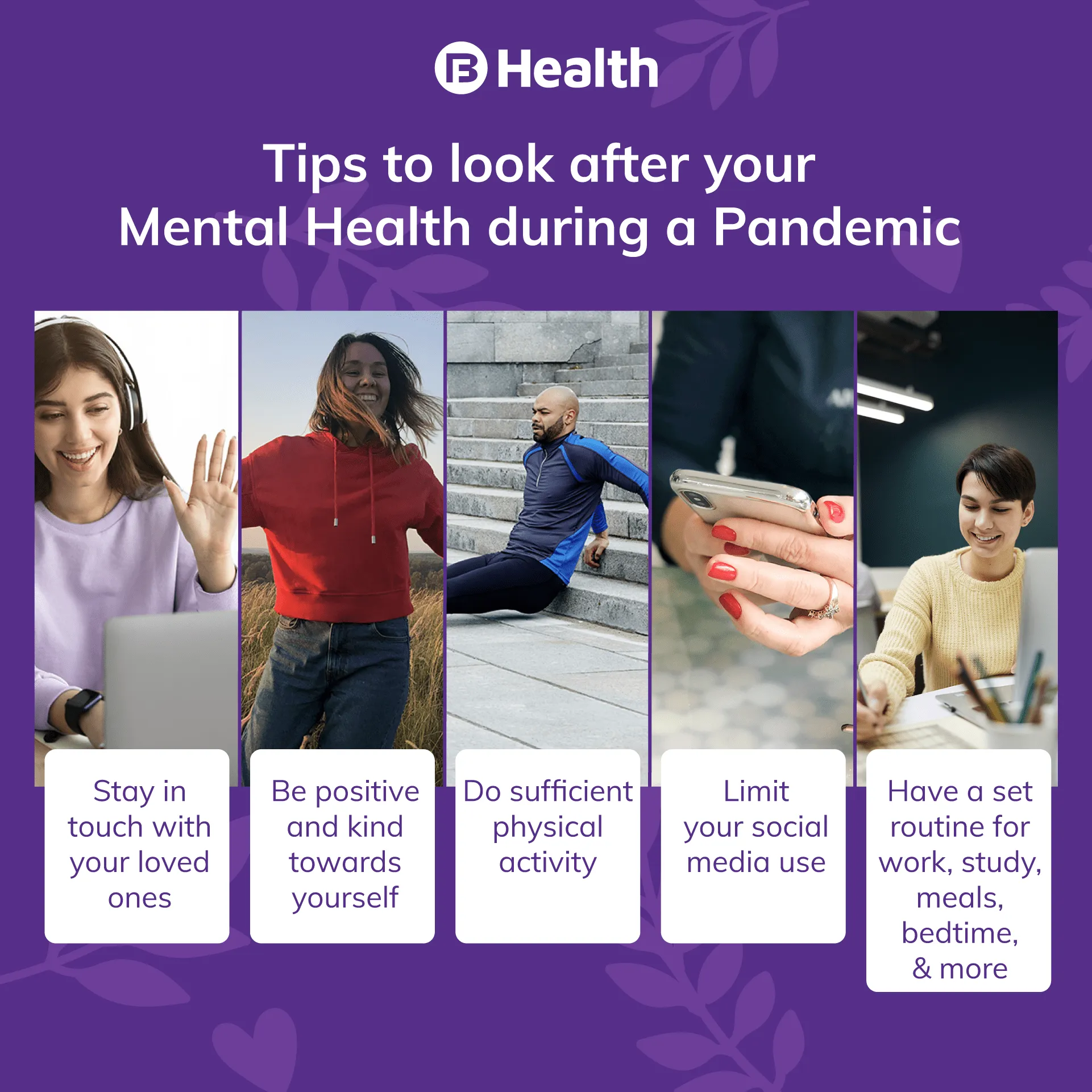Tips for mental health during pandemic
