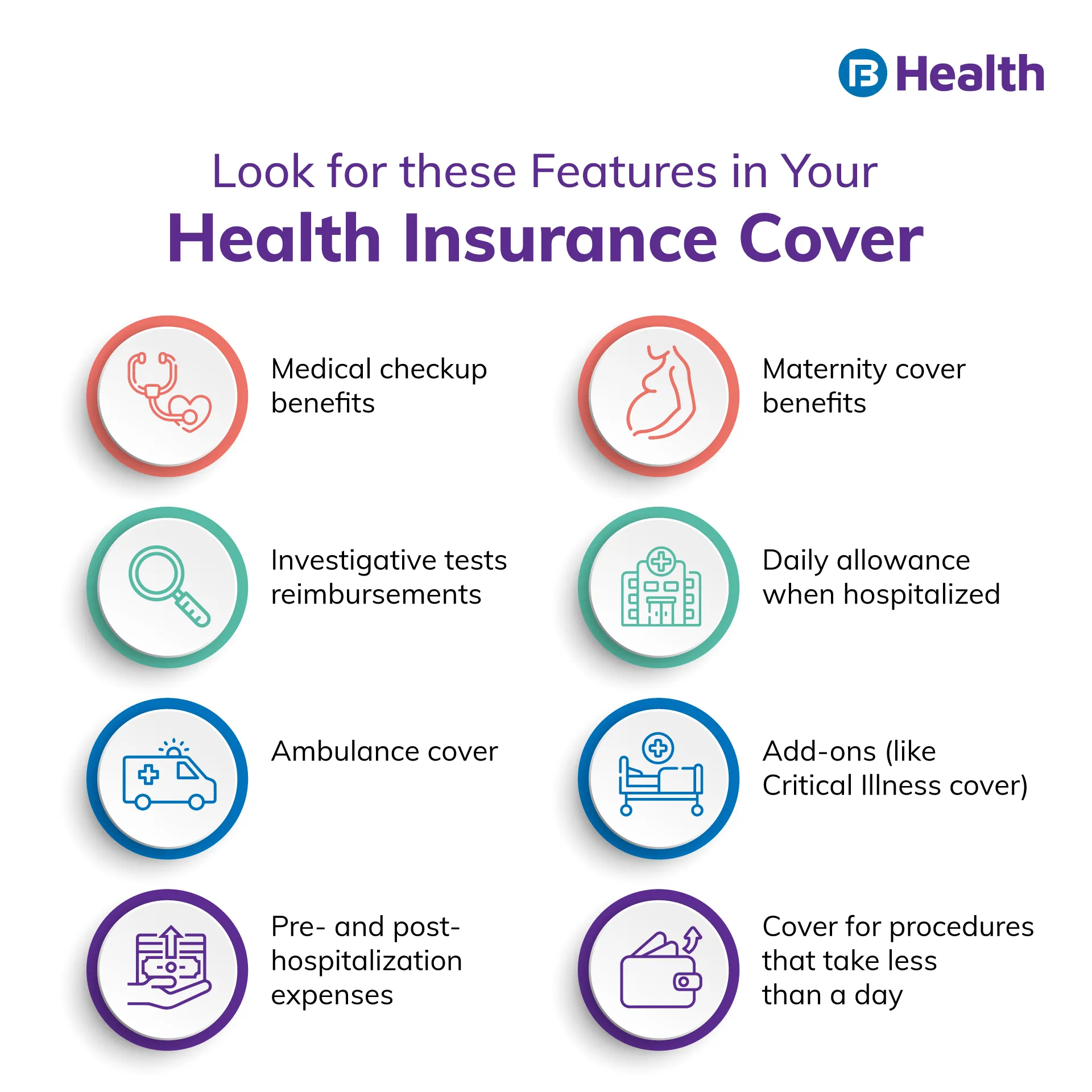 feature of health insurance