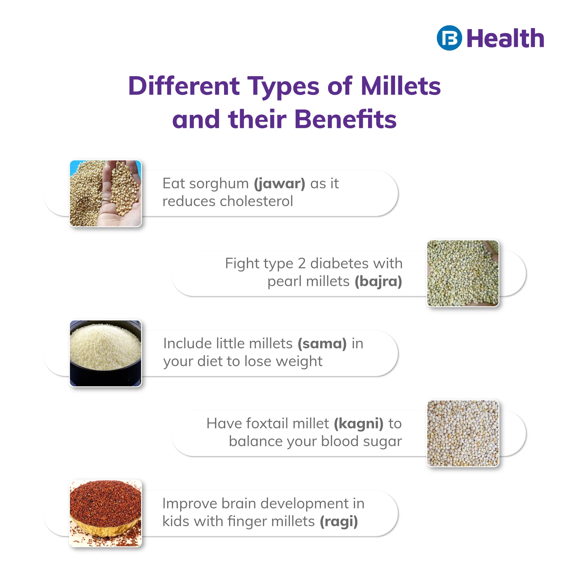 benefits of millets