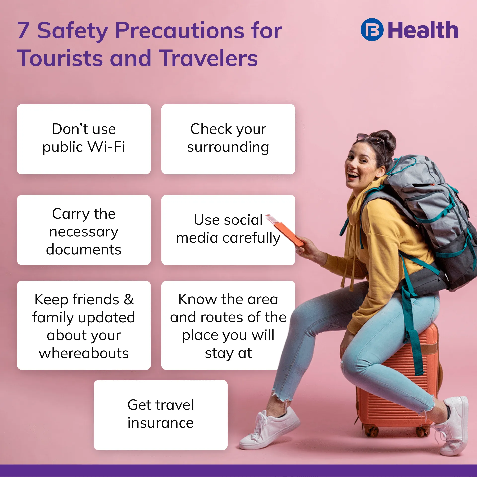 safety precautions while travelling