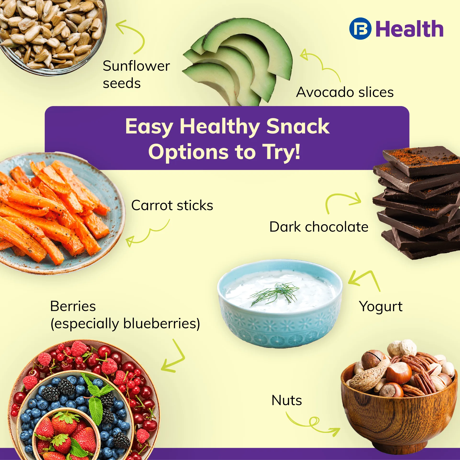healthy snacks food