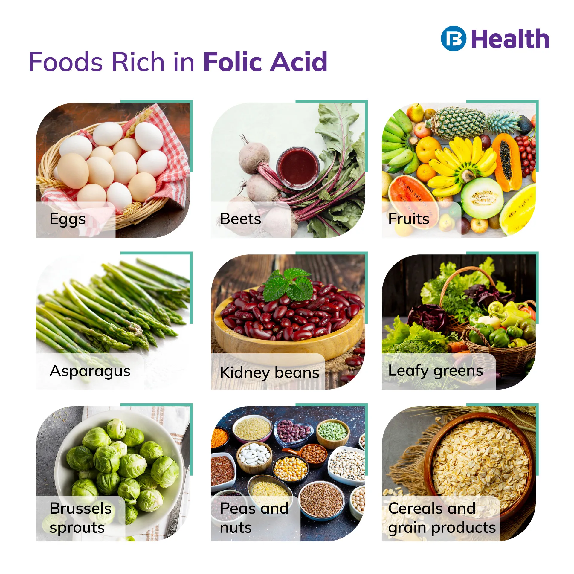 Folic Acid rich foods