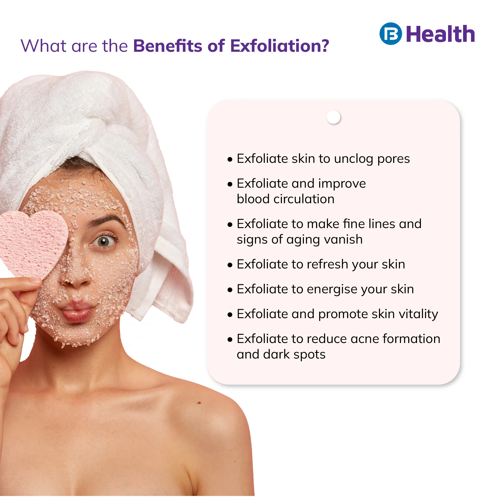 Exfoliate Skin benefits