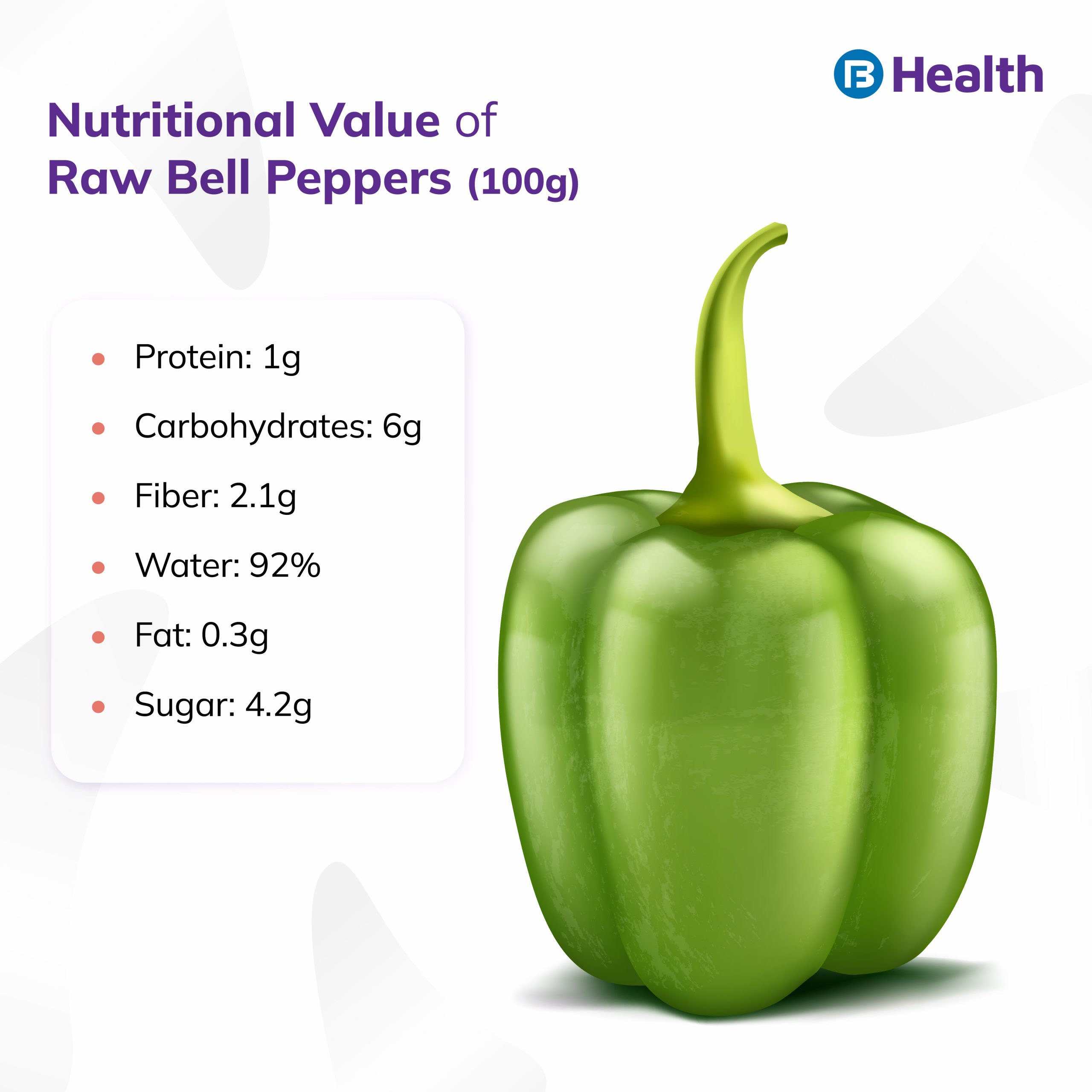 Top 6 Health Benefits Of Bell Peppers And Nutritional Value