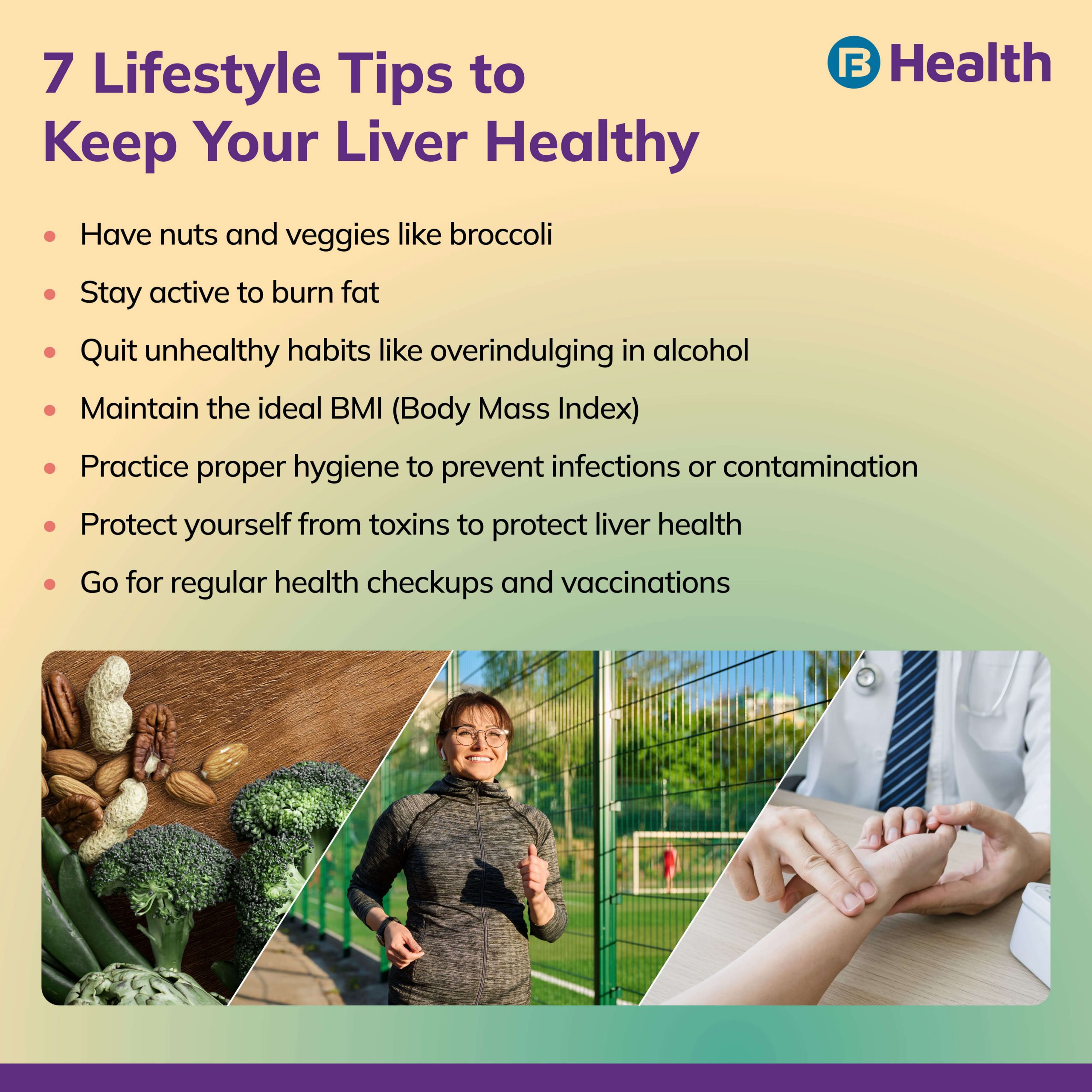 Tips for healthy liver