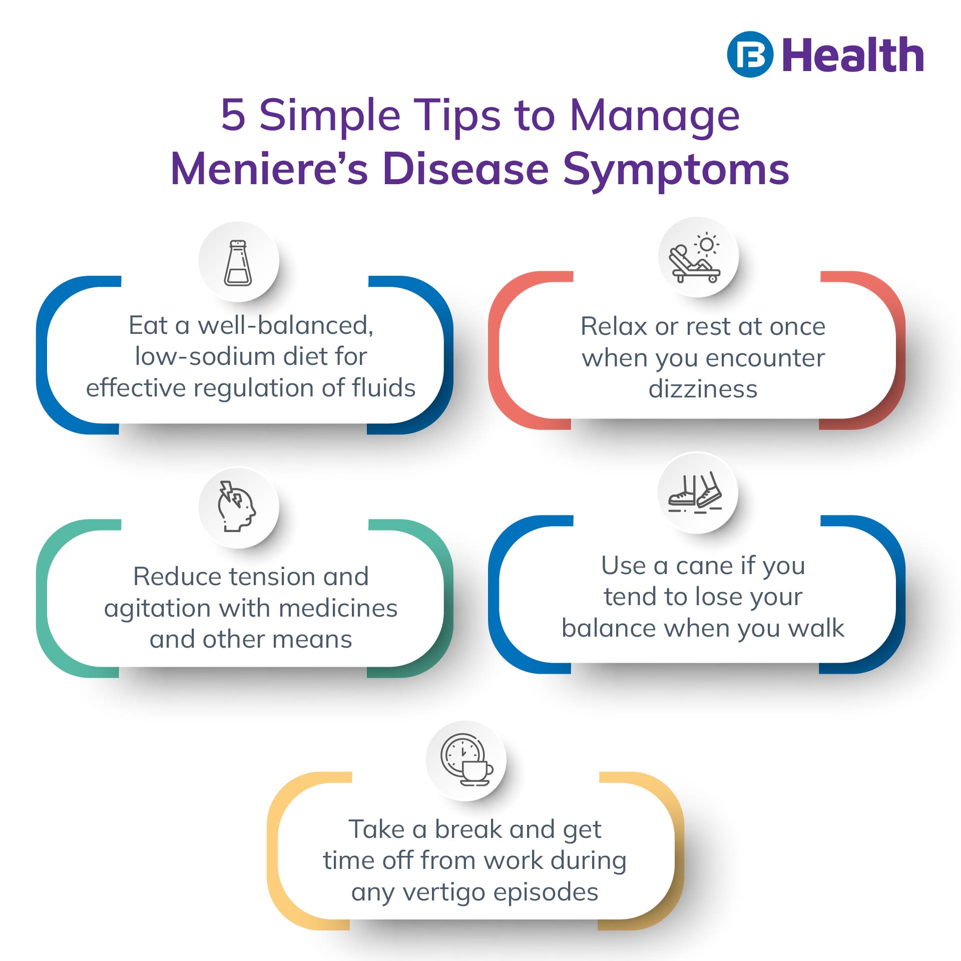 tips to manage Meniere's Disease