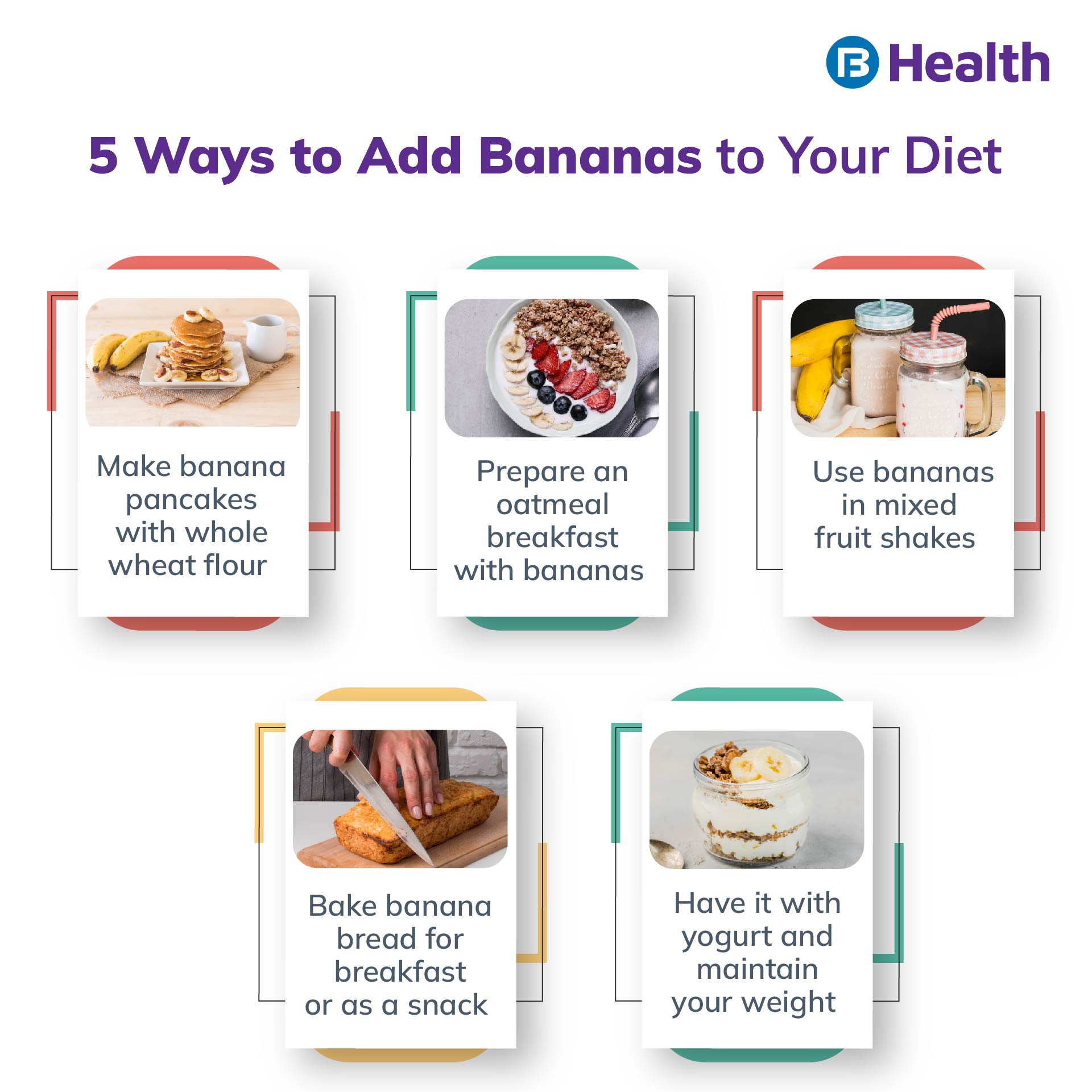ways to add Banana in diet