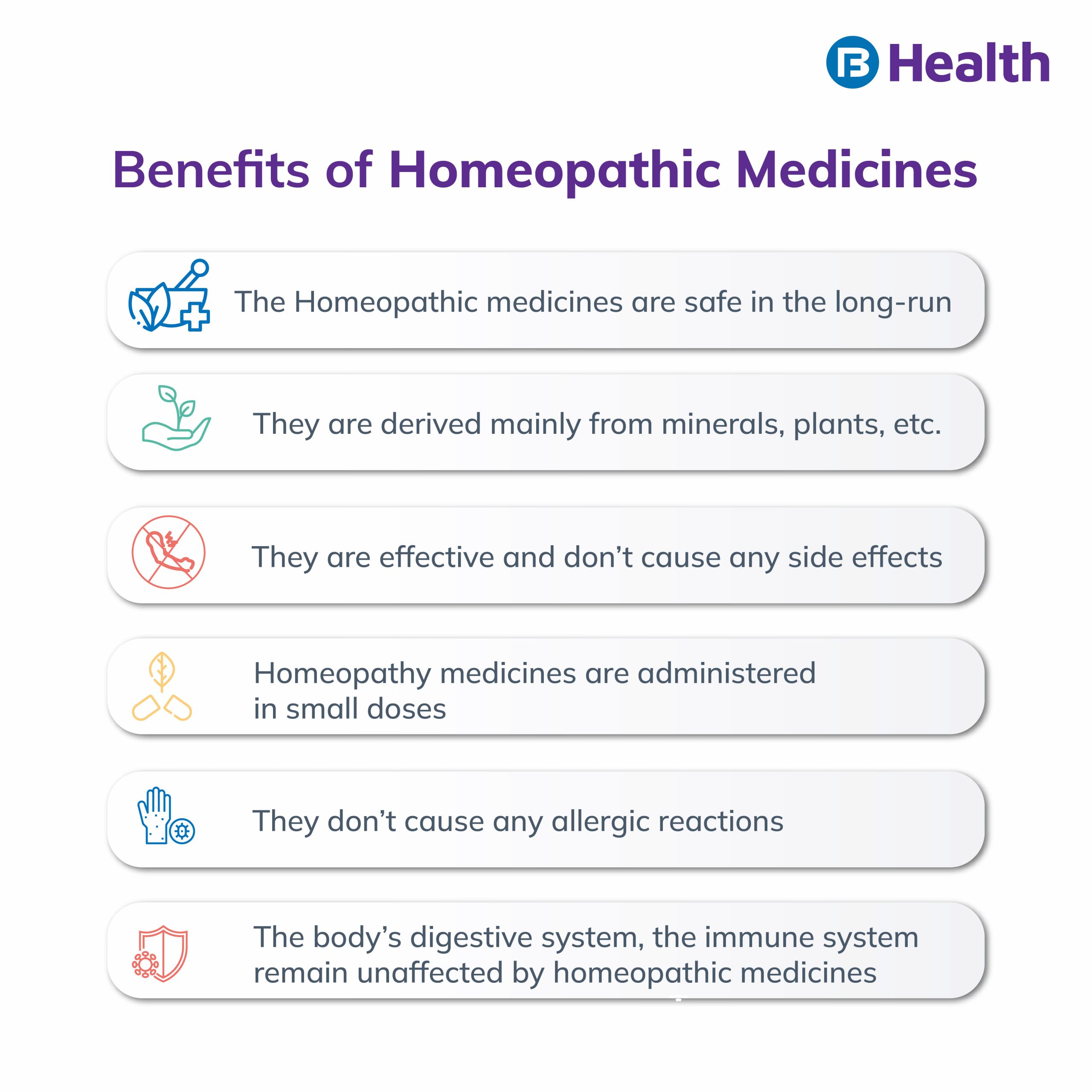Homeopathic Medicine benefits