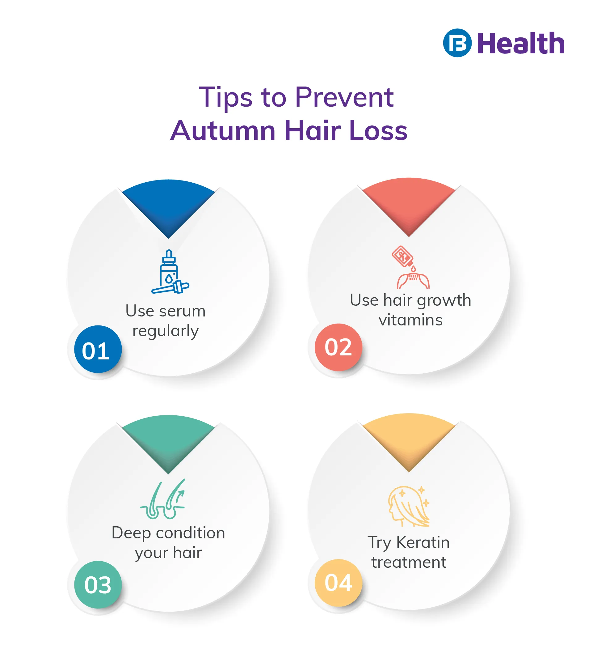 Tips to prevent Autumn hair loss