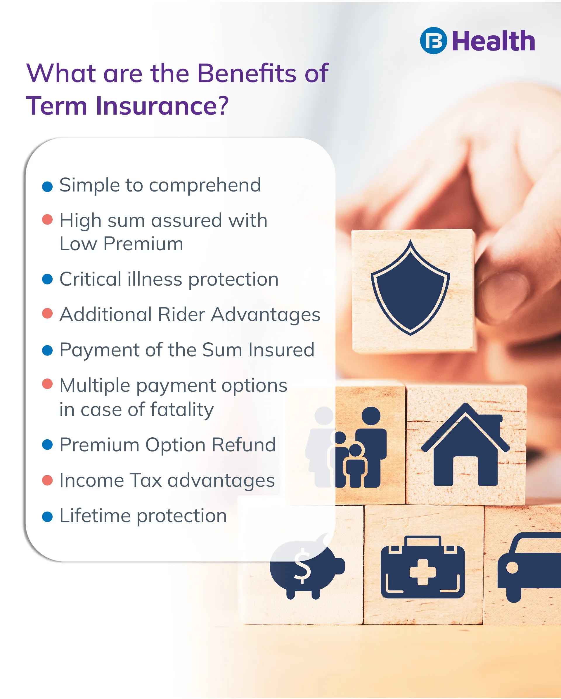  Term Insurance Benefits