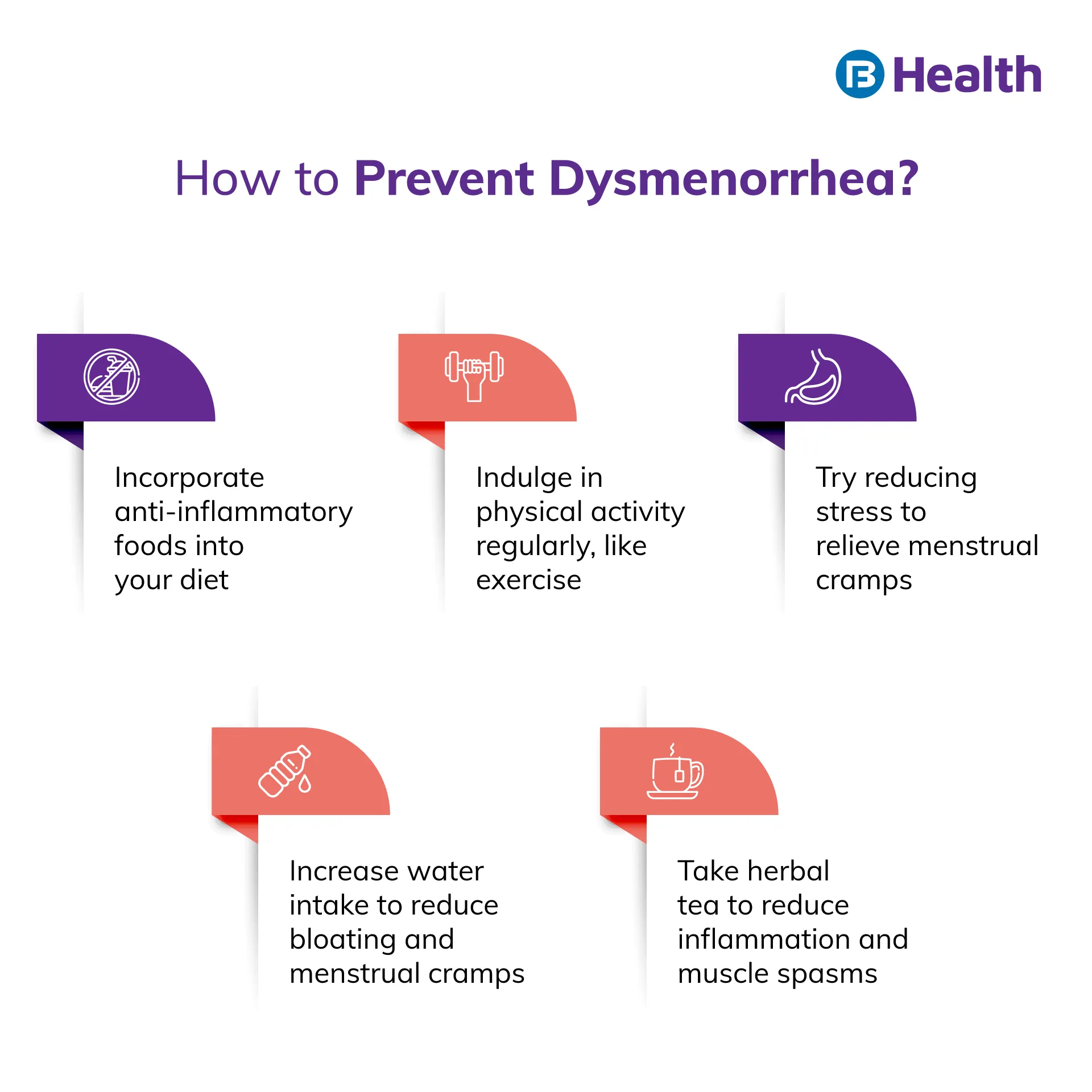 how to prevent Dysmenorrhea