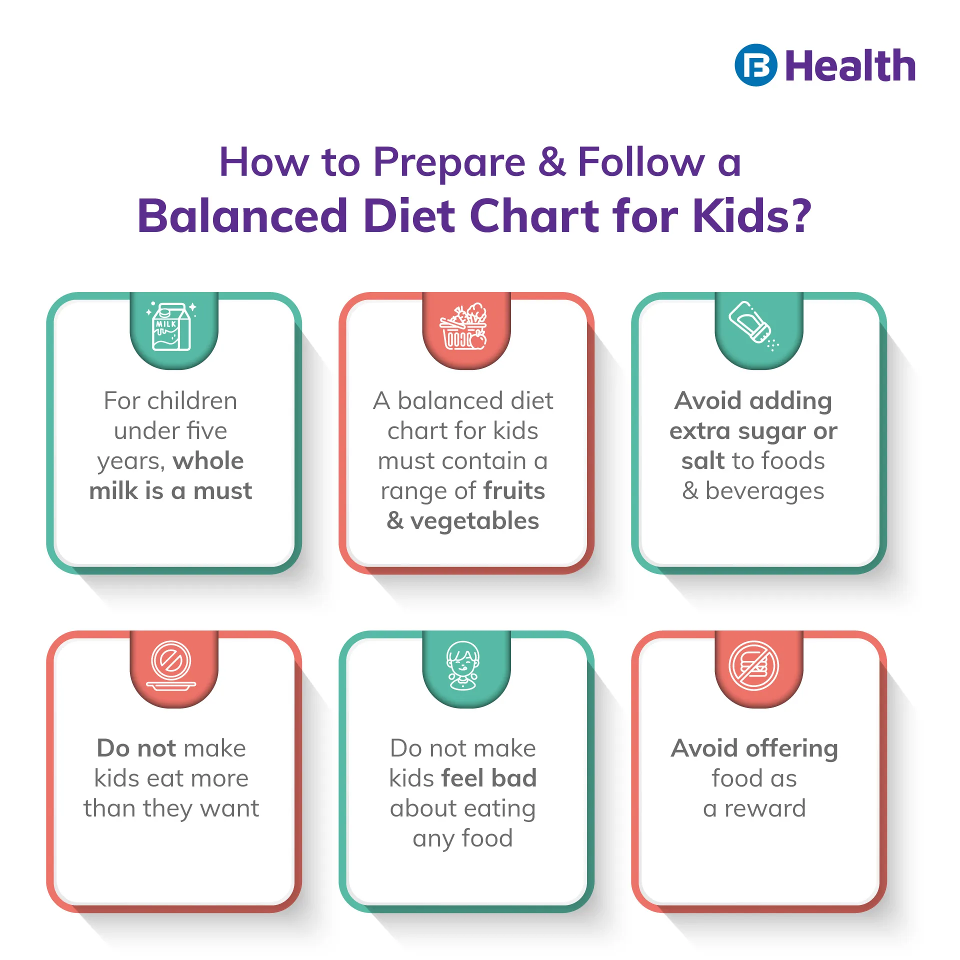 Balanced Diet Chart For Kids Food List Tips To Maintain