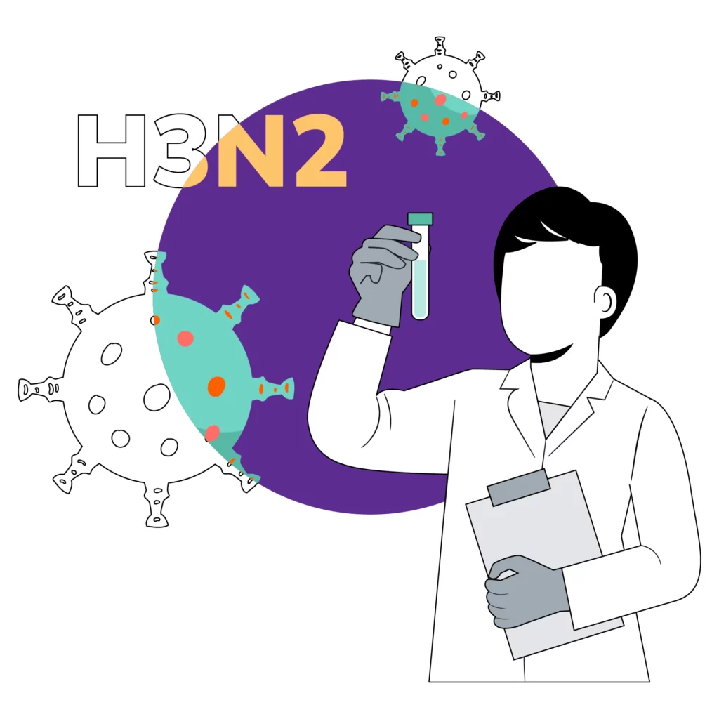How Does H3N2 Virus Spread